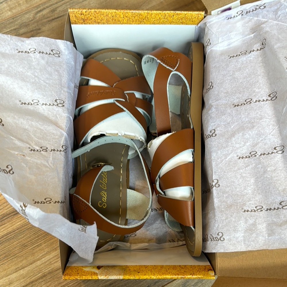 Sun-San Salt Water Sandals (Tan)